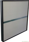 無隔板Hepa高效空氣過濾器，鋁型材/鍍鋅框高效過濾器廠家