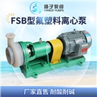 FSB型氟塑料合金離心泵化工離心泵塑料化工泵耐腐離心泵